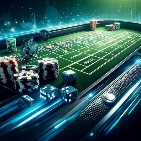 Online craps spel